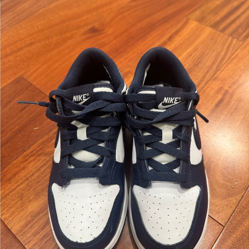 Nike Kids' Dark Blue and White Sneakers